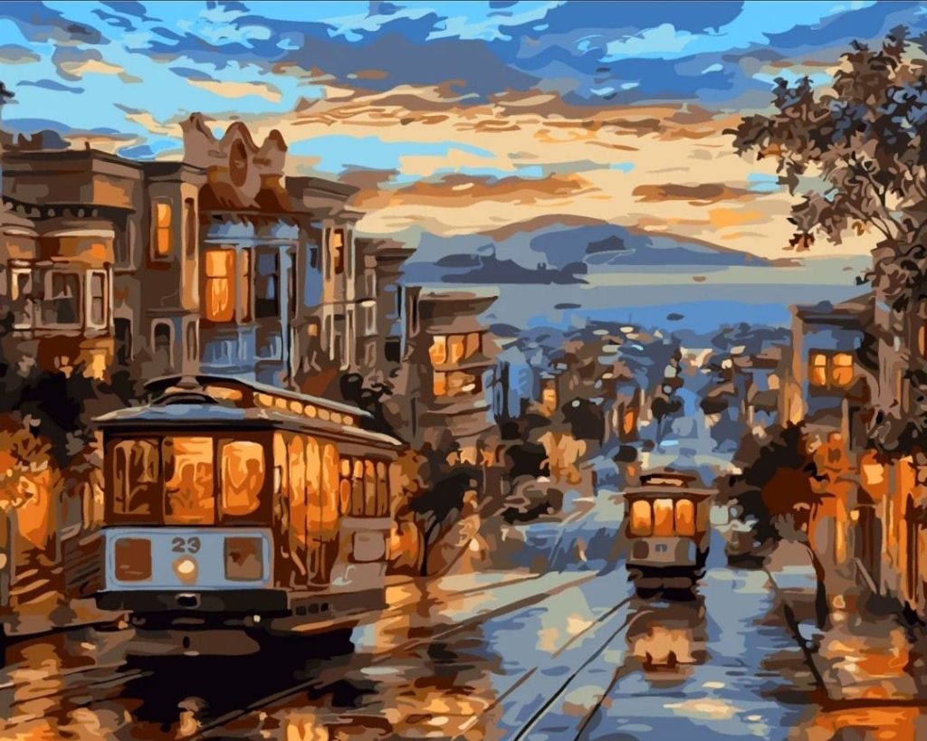 San Francisco | Paint by Numbers