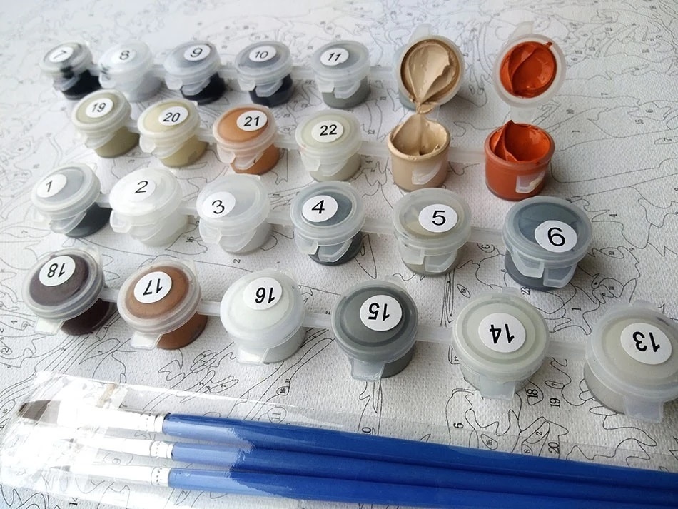 paint by numbers kits