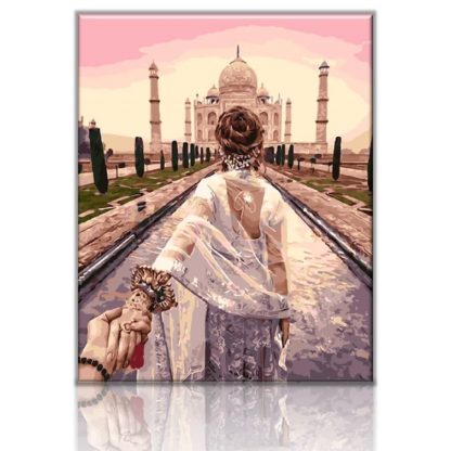 Love in Taj Mahal