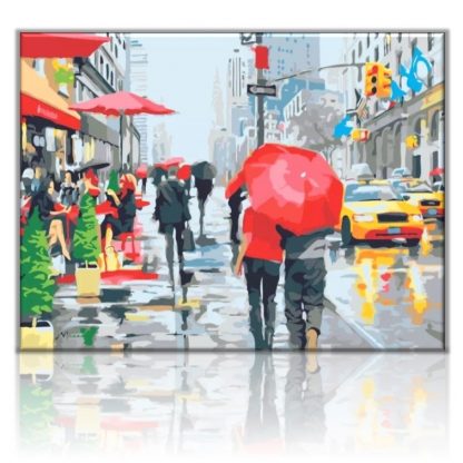 Soothing Rainy London Street-Paint by Numbers Malaysia