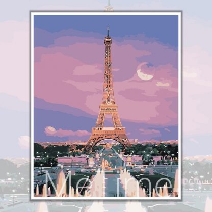 Moonlight Eiffel Tower